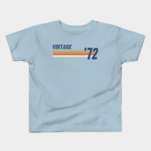 Vintage 1972 Kids T-Shirt